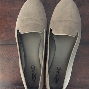 Abound faux suede loafers